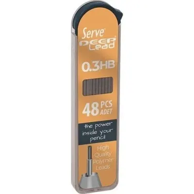 SERVE DEEP MEKANİK KALEM UCU MİN 03 HB 48 Lİ TÜP (TEKLİ) (Best)