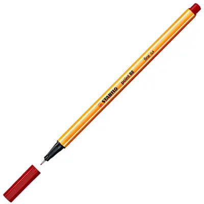 STABILO 88/50 KOYU KIRMIZI KALEM (Best)