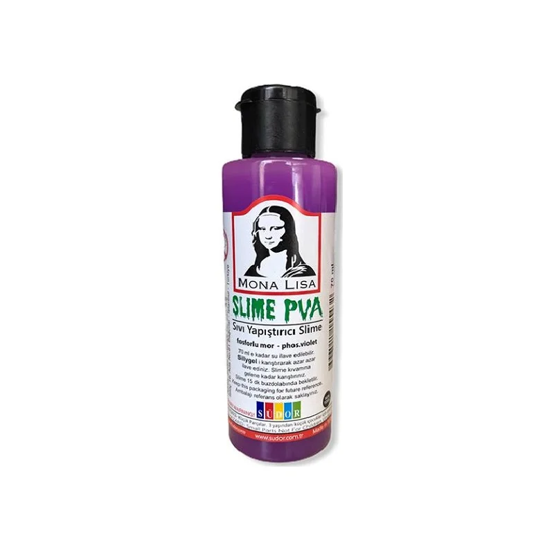 SÜDOR SLIME FOSFORLU MOR 70 ml SL01-16