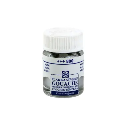 TALENS GUAJ BOYA 16 ml 800 METALİK GÜMÜŞ (Best)