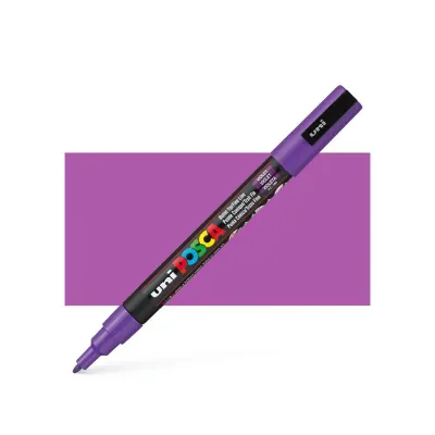 UNİ-BALL PC-3M POSCA SU BAZLI MARKER LAVANTA 0.9 (Best)