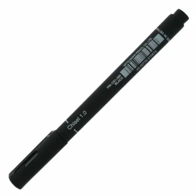 UNİ-BALL PIN CS1-200 SİYAH CS1 FINE LINE KESİK UÇ (Best)