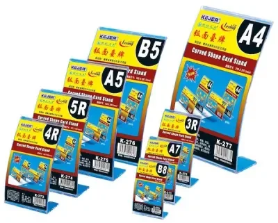 KEJEA KAİDE DİKEY BOMBELİ A4 ŞEFFAF K-277 15307160