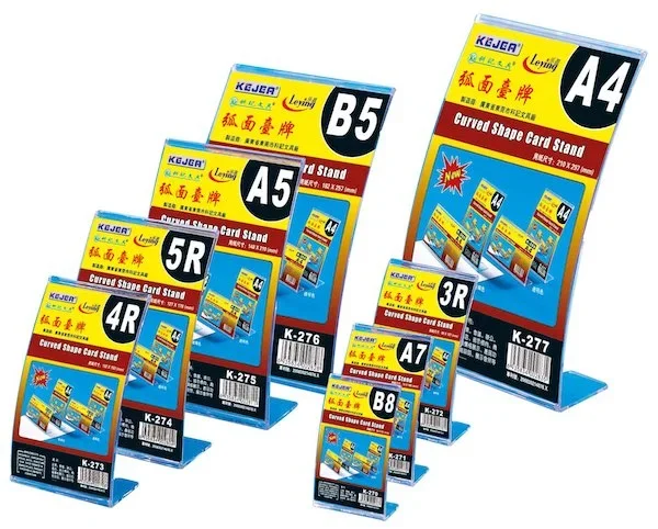 KEJEA KAİDE DİKEY BOMBELİ A4 ŞEFFAF K-277 15307160
