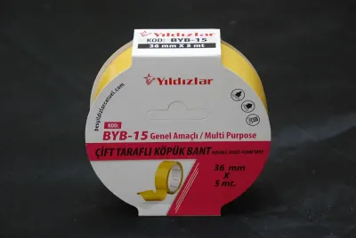 YILDIZLAR 36x5 ÇİFT TARAFLI KÖPÜK BANT BYB-15
