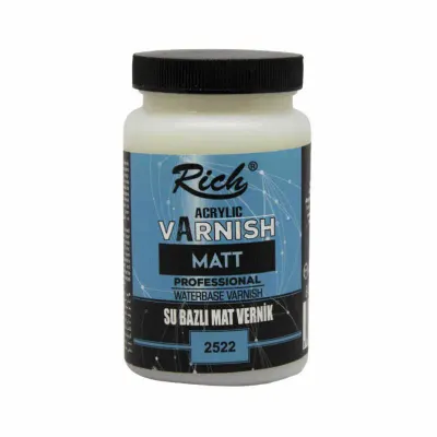 RICH 2522 SU BAZLI VERNİK MAT 250 cc 00658 (Best)