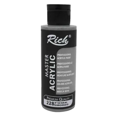 RICH AKRİLİK BOYA 228 FÜME 120 cc (Best)