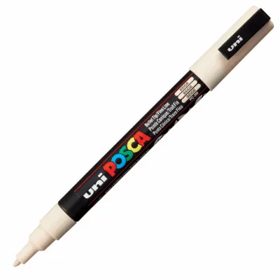 UNİ-BALL PC-3M POSCA SU BAZLI MARKER BEJ 0.9 (Best)