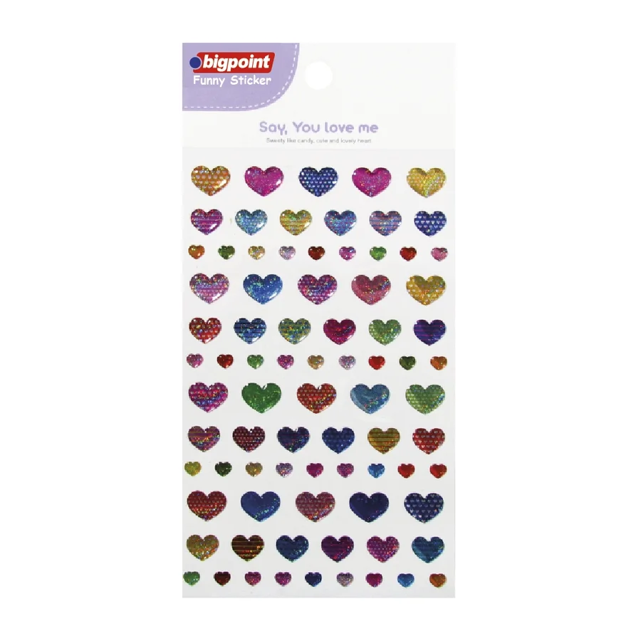 Bigpoint Sticker Desenli Kalpler
