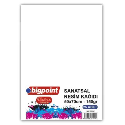 Bigpoint Sanatsal Resim Kağıdı 135 Gram 50x70cm - 10 Yaprak