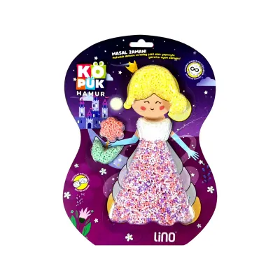 LİNO 153001 KURUMAYAN KÖPÜKLÜ OYUN HAMURU MASAL ZAMANI (Best)