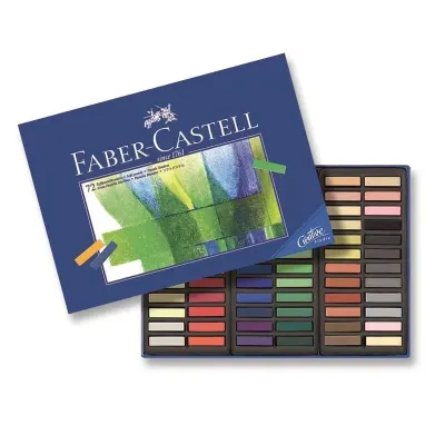 FABER CREATİVE MİNİ TOZ PASTEL BOYA 72 RENK 128272 (Best)