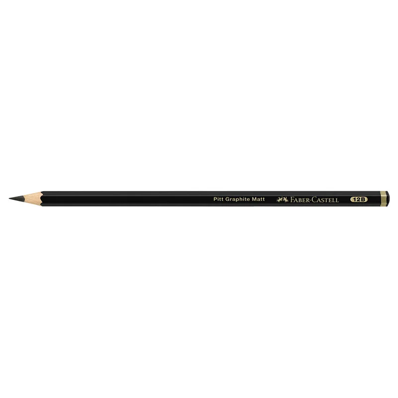 FABER PITT MATT 12B DERECELİ KALEM 51651152120
