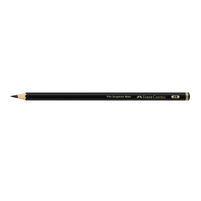 FABER PITT MATT 2B DERECELİ KALEM 51651152020