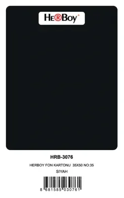 HERBOY FON KARTONU 35x50 FISTIK YEŞİLİ 160 GR NO:35 100 LÜ HRB-3054