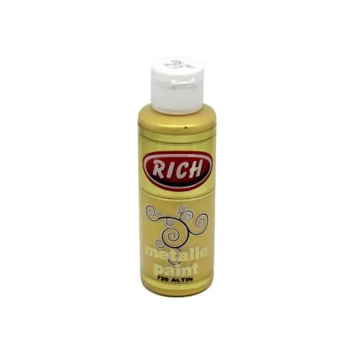RICH 04033 METALİK AKRİLİK BOYA 0720 ALTIN 500 cc
