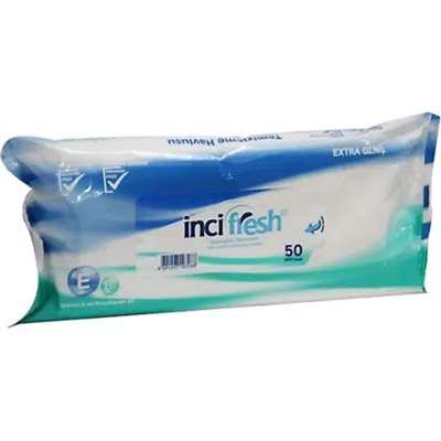 İNCİ FRESH ÇOK AMAÇLI ISLAK YÜZEY TEMİZLİK HAVLUSU 100 LÜ