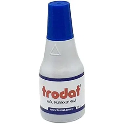 TRODAT YAĞLI NUMARATÖR MÜREKKEP 25cc MAVİ