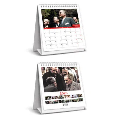 KESKİN KARE MASA TAKVİMİ ATATÜRK 600264