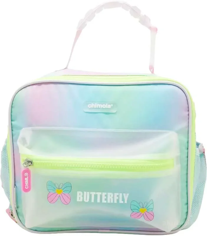 CHIMOLA BUTTERFLY YEŞİL-PEMBE BESLENME ÇANTASI CHM-BS0025-3