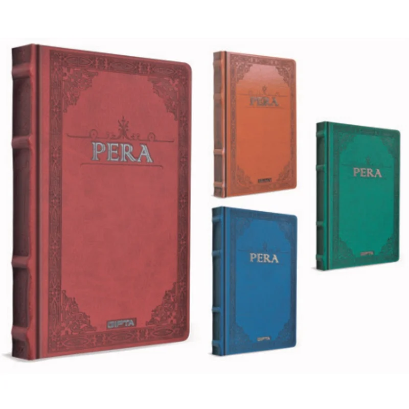 GIPTA PERA 17x24 160 YP DÜZ DERİ KAPAK DEFTER 1993