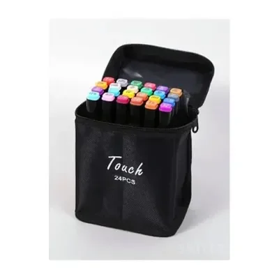 PİANO 593075 Z-COLORS ÇİFT UÇLU ARTMARKER KALEM 24 RENK KUTULU