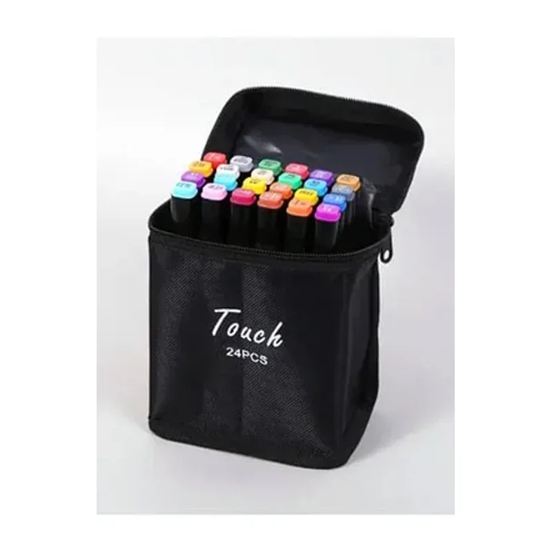 PİANO 593075 Z-COLORS ÇİFT UÇLU ARTMARKER KALEM 24 RENK KUTULU