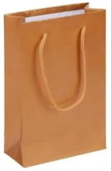 KİKA 11x16x5 KARTON ÇANTA KRAFT