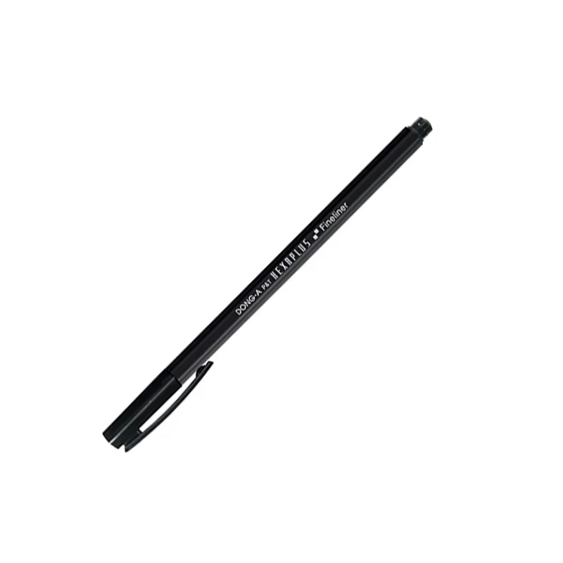 DONGA HEXAPLUS FINELINER SİYAH FİBER UÇLU KALEM 209610 NO:31