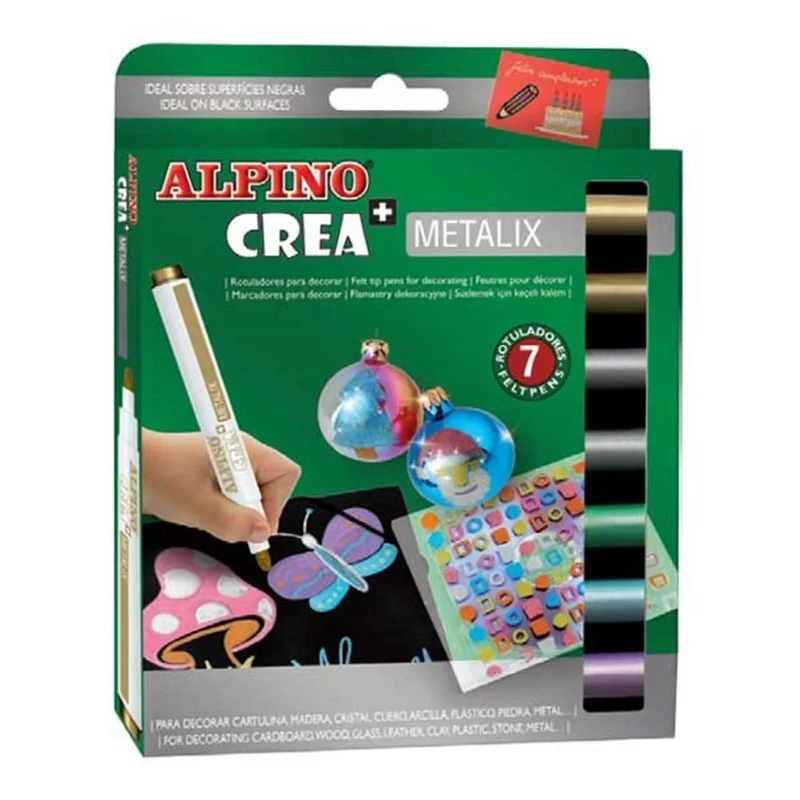 ALPINO AR-134 CREA METALİX KEÇELİ KALEM (Best)