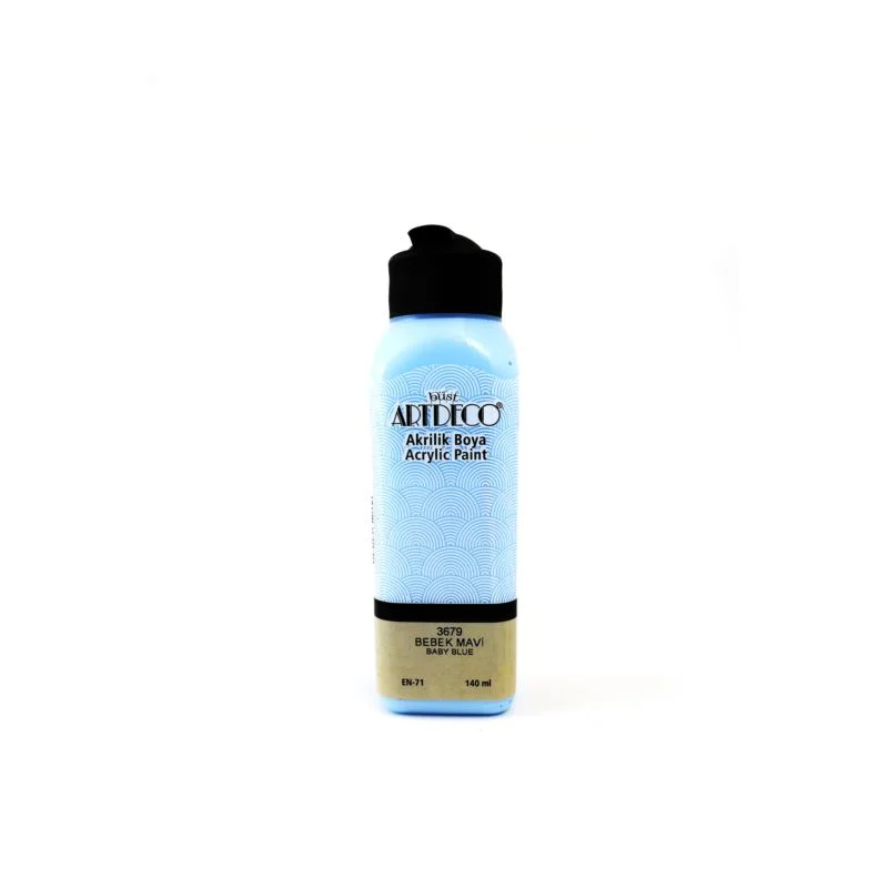 ARTDECO AKRİLİK BOYA BEBEK MAVİ 140 ML.070R-3679 (Best)