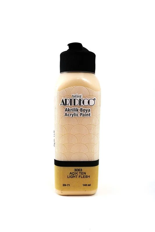 ARTDECO AKRİLİK BOYA 140 ML AÇIK TEN 070R-3063 (Best)