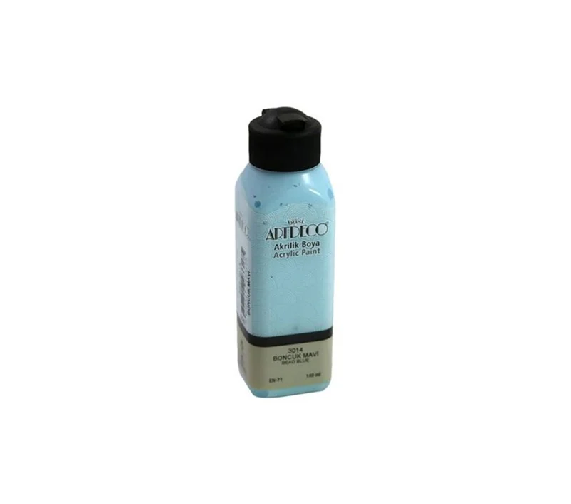 ARTDECO AKRİLİK BOYA 140 ML BONCUK MAVİ 070R-3014 (Best)