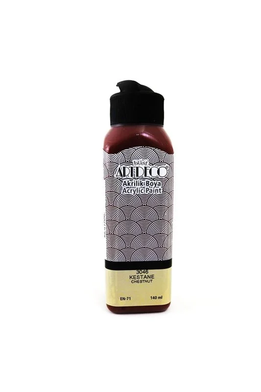 ARTDECO AKRİLİK BOYA 140 ML KESTANE 070R-3046 (Best)
