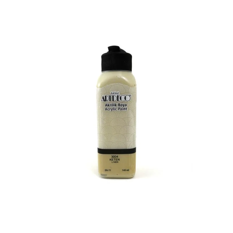 ARTDECO AKRİLİK BOYA 140 ML KETEN 070R-3004 (Best)