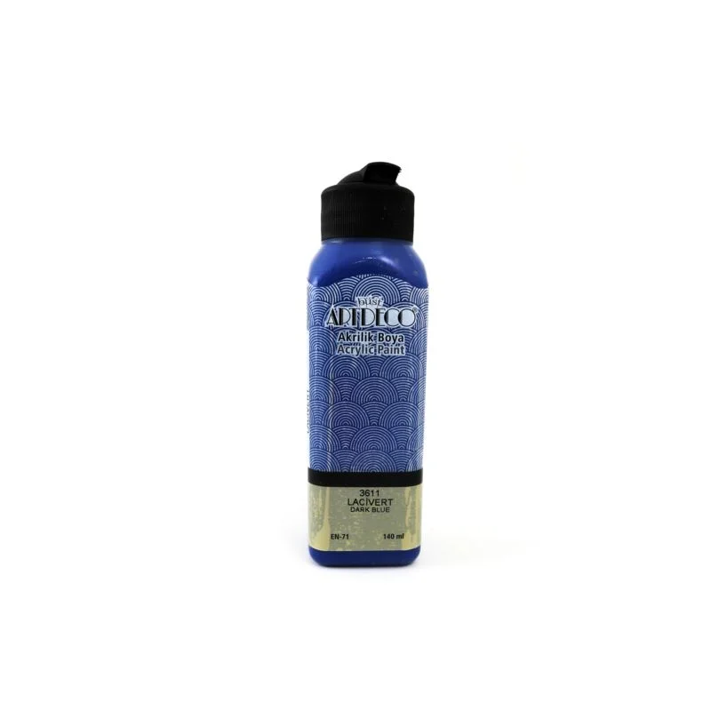 ARTDECO AKRİLİK BOYA 140 ML LACİVERT 070R-3611 (Best)