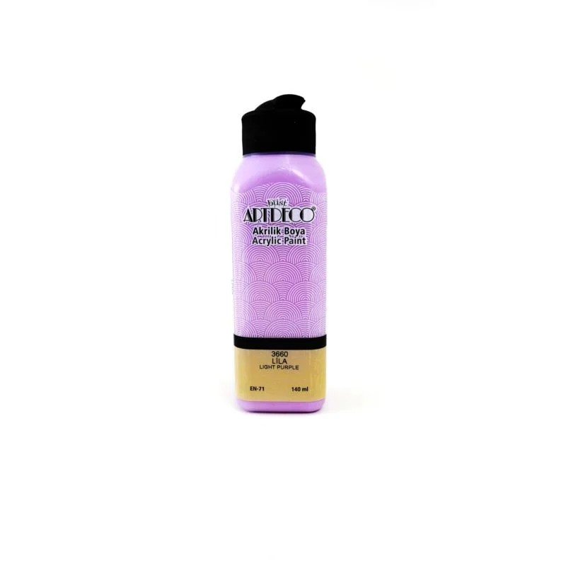 ARTDECO AKRİLİK BOYA 140 ML LİLA 070R-3660 (Best)