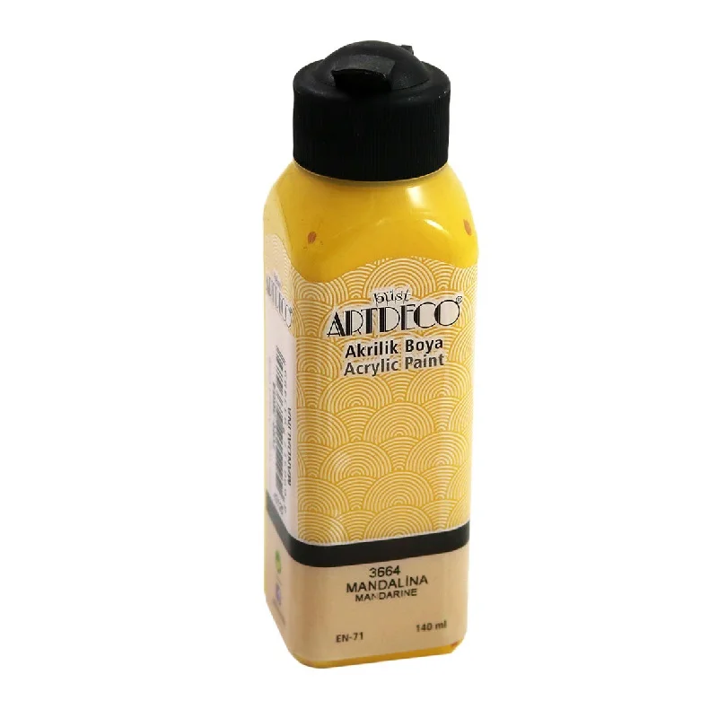 ARTDECO AKRİLİK BOYA 140 ML MANDALİNA 070R-3664 (Best)