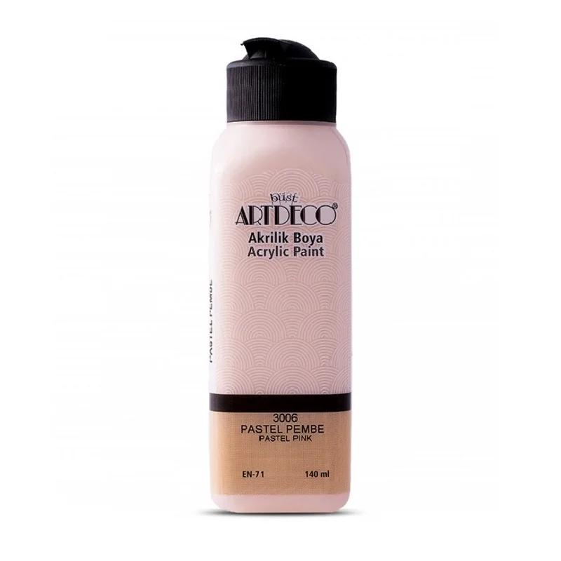 ARTDECO AKRİLİK BOYA 140 ML P. PEMBE 070R-3006 (Best)