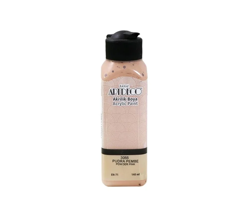ARTDECO AKRİLİK BOYA 140 ML PUDRA PEMBE 3055 (Best)