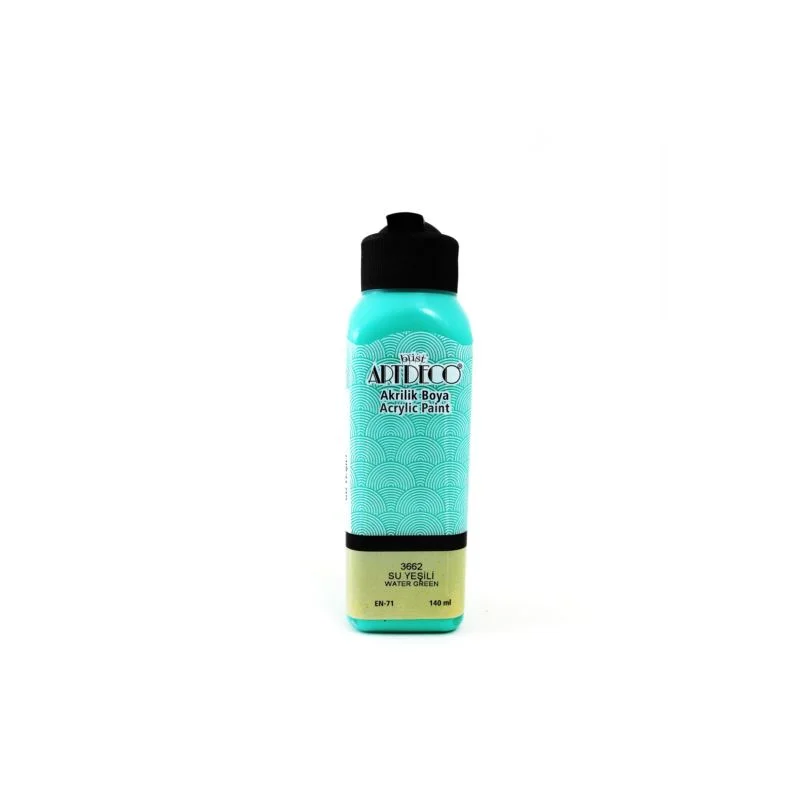 ARTDECO AKRİLİK BOYA 140 ML SU YEŞİL 070R-3662 (Best)