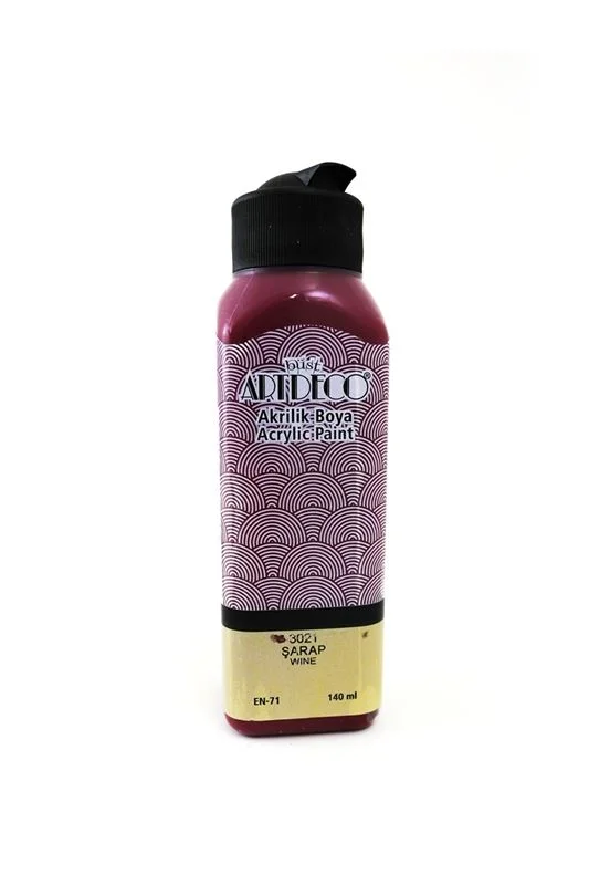 ARTDECO AKRİLİK BOYA 140 ML ŞARAP 070R-3021 (Best)