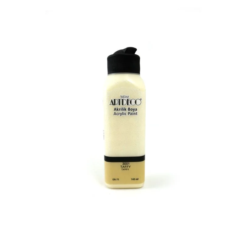 ARTDECO AKRİLİK BOYA 140 ML TAFFY 070R-3001 (Best)