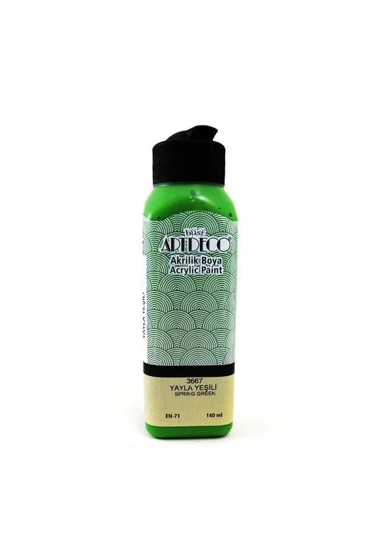 ARTDECO AKRİLİK BOYA 140 ML Y.YEŞİLİ 070R-3667 (Best)
