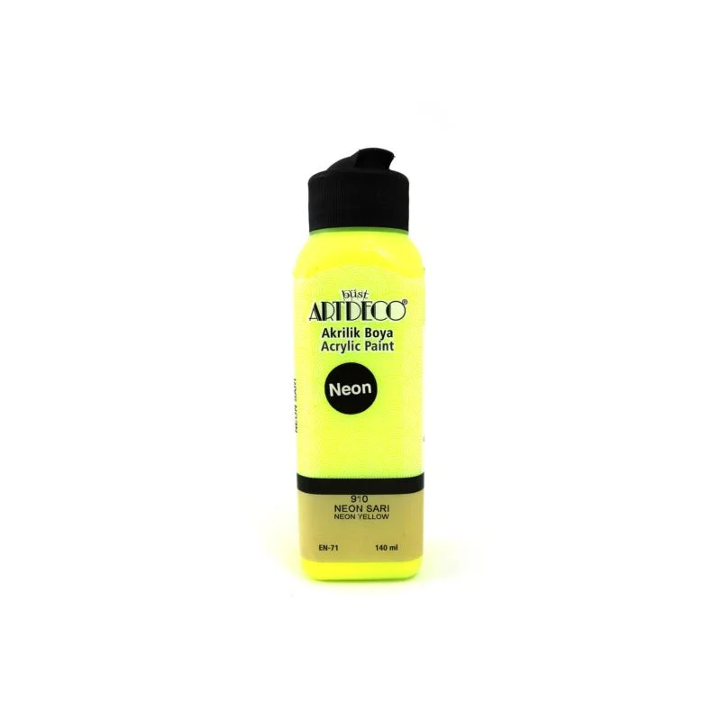 ARTDECO AKRİLİK BOYA 140 ML.N.SARI 070R-910 (Best)