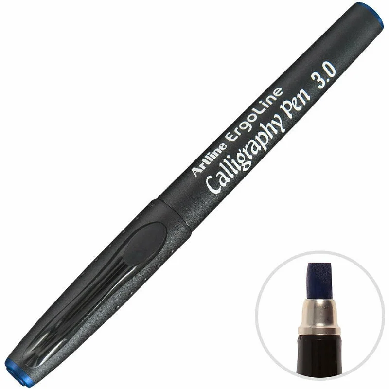 ARTLINE ERG-243 MAVİ CALLIGRAPHY KALEMİ 3.0 mm (Best)