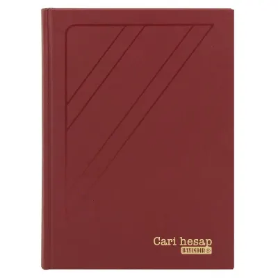 BAYINDIR CARİ HESAP DEFTERİ 20x28 120 YAPRAK DİK