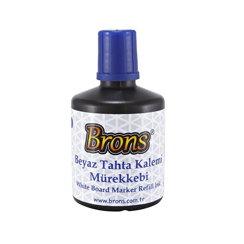 BRONS MAVİ TAHTA KALEMİ MÜREKKEBİ 100 cc BR-354 (Best)