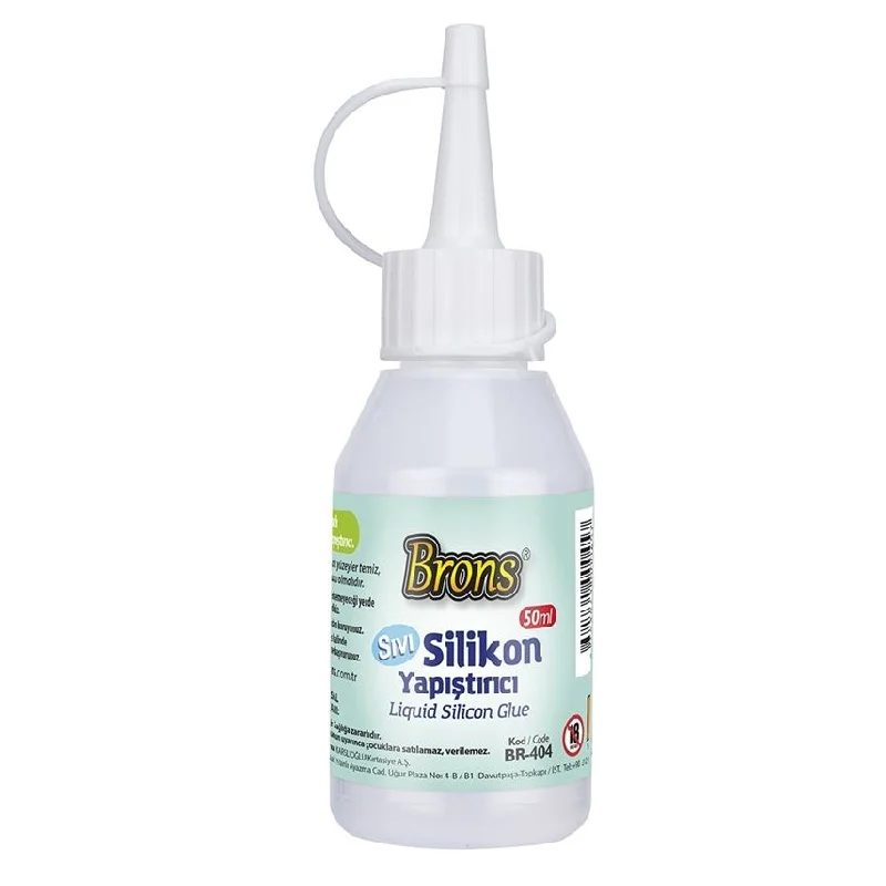 BRONS SIVI SİLİKON YAPIŞTIRICI 50 gr BR-404 (Best)