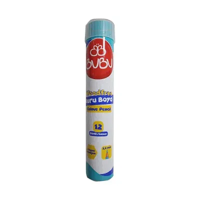BU-BU WOODFREE 12 RENK TÜP KURU BOYA KUR003 (Best)